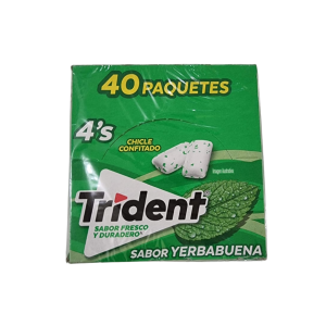 Trident sabor Yerbabuena