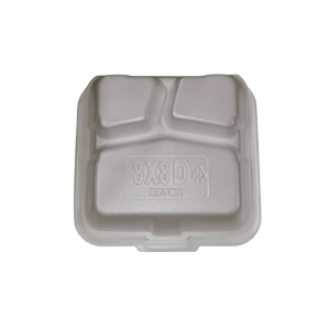 Contenedor Desechable 8x8 con División