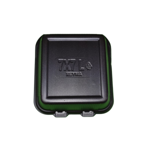 Contenedor Desechable 7x7 Liso Negro