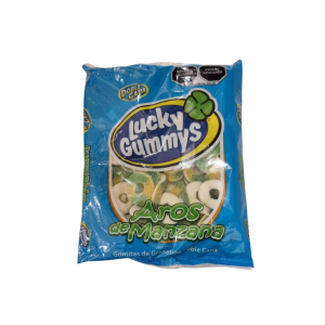 Lucky Gummys Aros de Manzana
