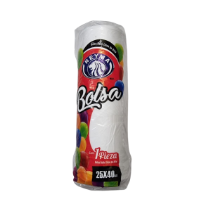 Bolsa Rollo de Plástico 25x40