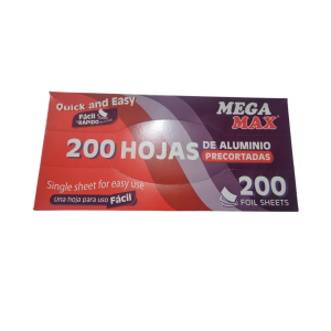 Hojas de Aluminio Precortadas
