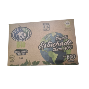 Popotes Biodegradables Largo 26 cm