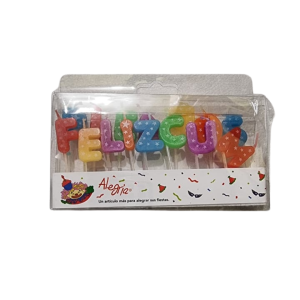 Velas Feliz Cumpleaños