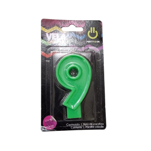 Vela de Parafina Neón
