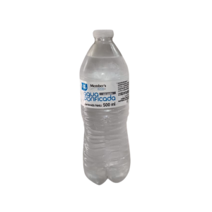 Agua Purificada Member's Choice 500 ml