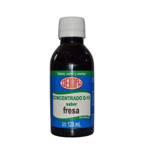 Concentrado D-15 Fresa Deiman 120 ml