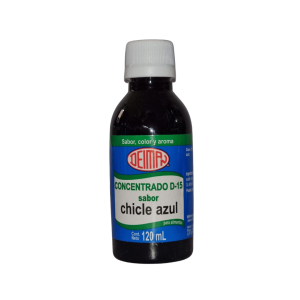 Concentrado D-15 Chicle Azul Deiman 120 ml